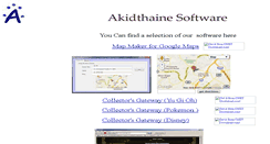 Desktop Screenshot of akidthaine.com